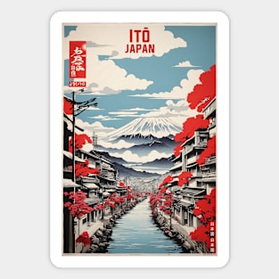 Ito Japan Vintage Poster Tourism Magnet